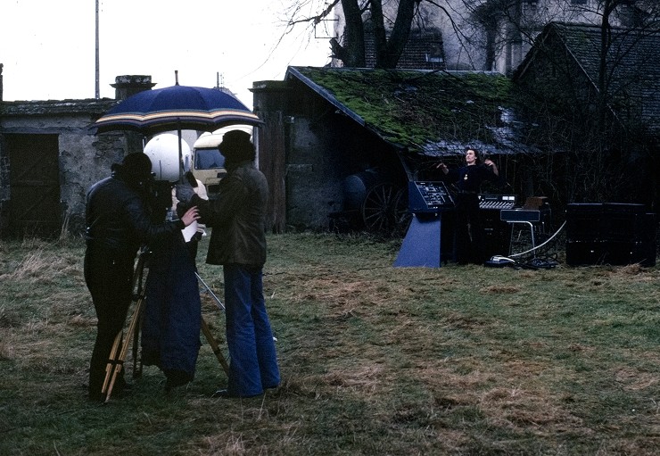Château de Landogne, tournage